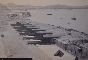 The Fuerte de Navidad, a well-preserved 18th century military fortress in the bay of Cartagena